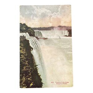 Vintage 1914 Niagara Falls Postcard From Prospect Point UnPosted